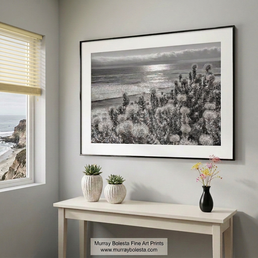 San Diego room mockup with very pale yellow blinds