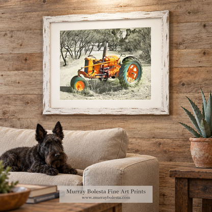 Nogales Arizona farm tractor by Murray Bolesta