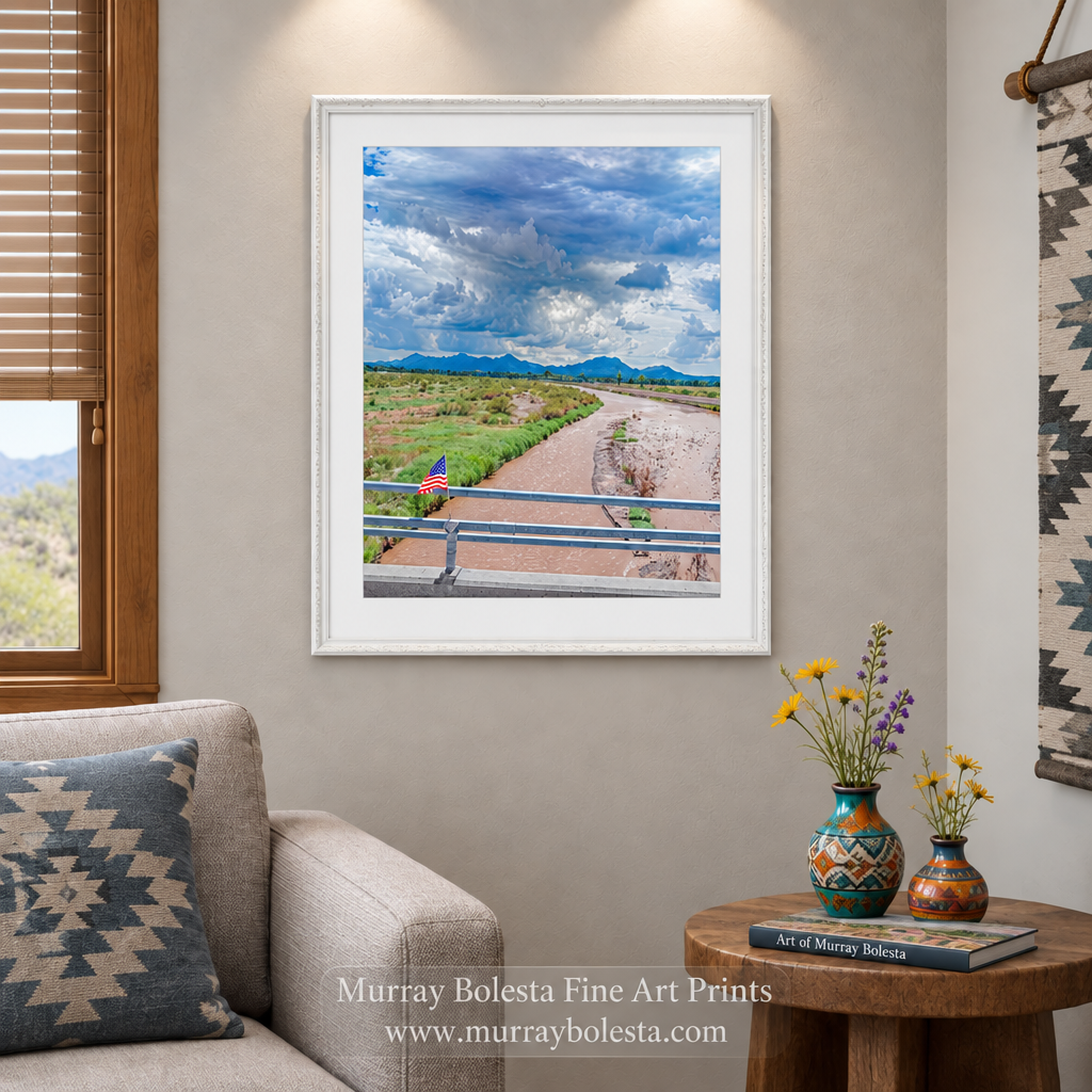 Santa Cruz River Arizona Art of Murray Bolesta 