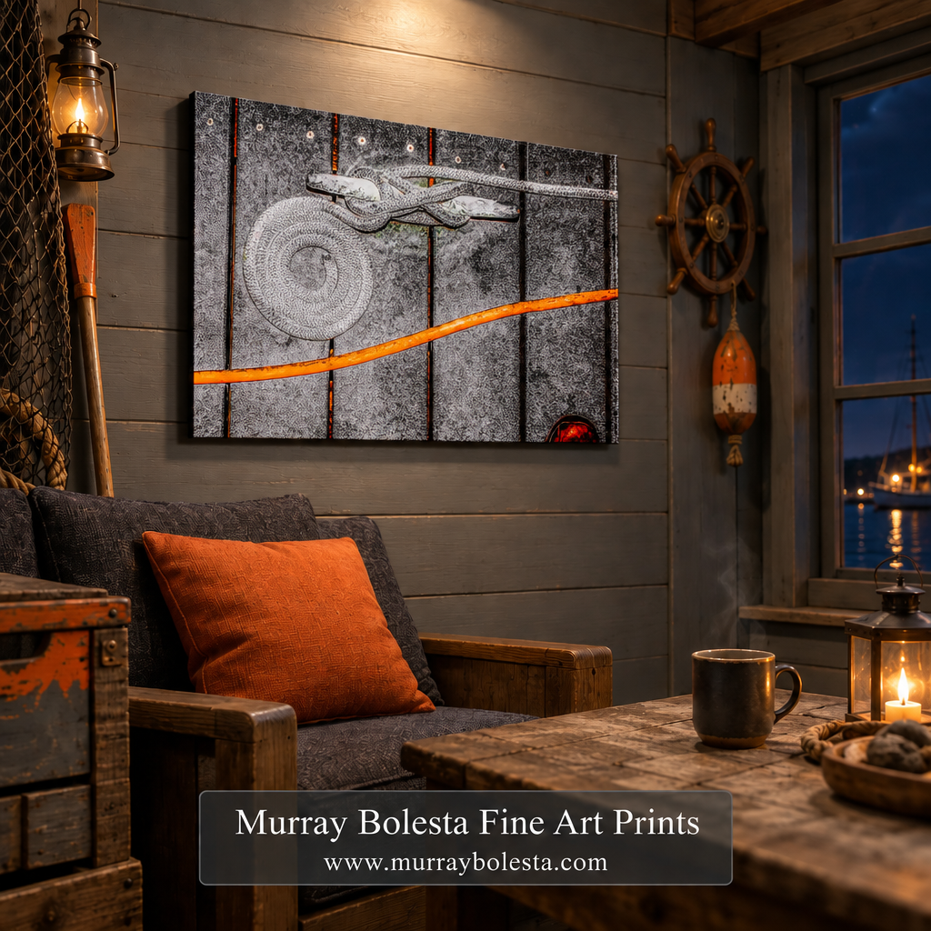 Surreal nautical art by Murray Bolesta