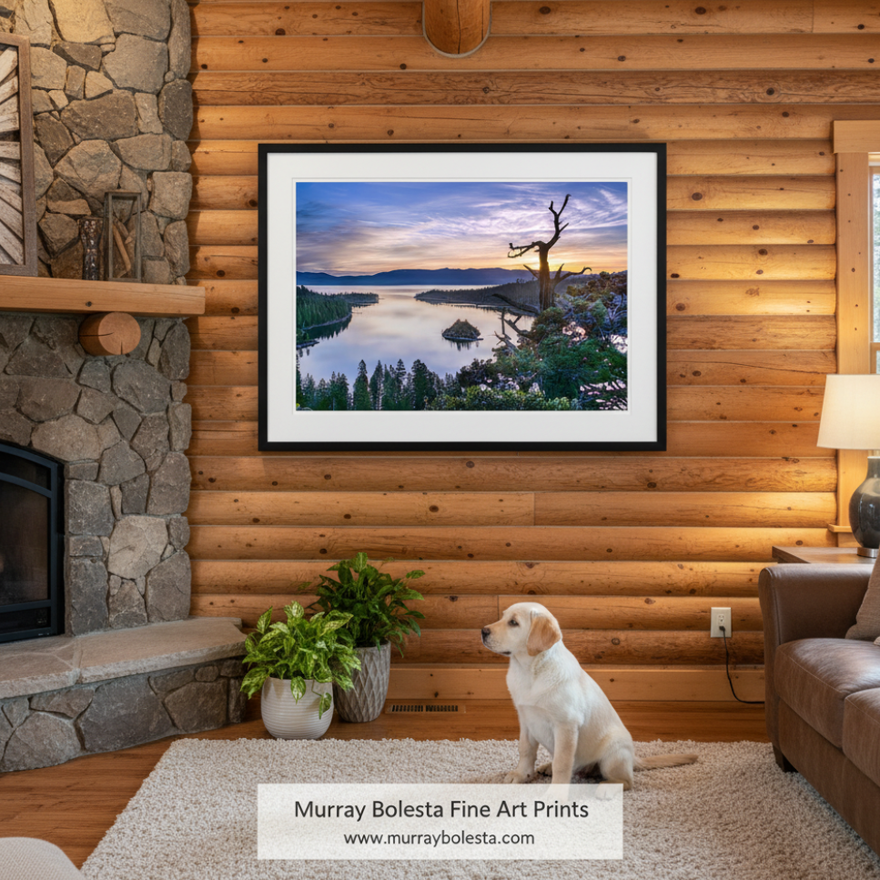 Lake Tahoe Emerald Bay Art by Murray Bolesta!
