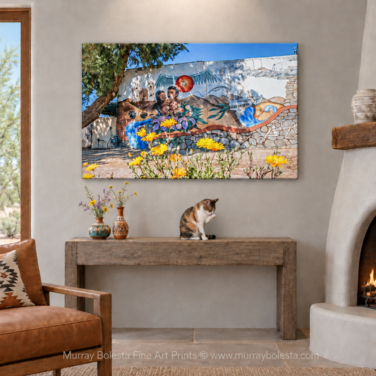 Tucson Arizona Barrio Mural Street Photography by Murray Bolesta
