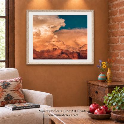 Tucson monsoon stormy sky by Murray Bolesta