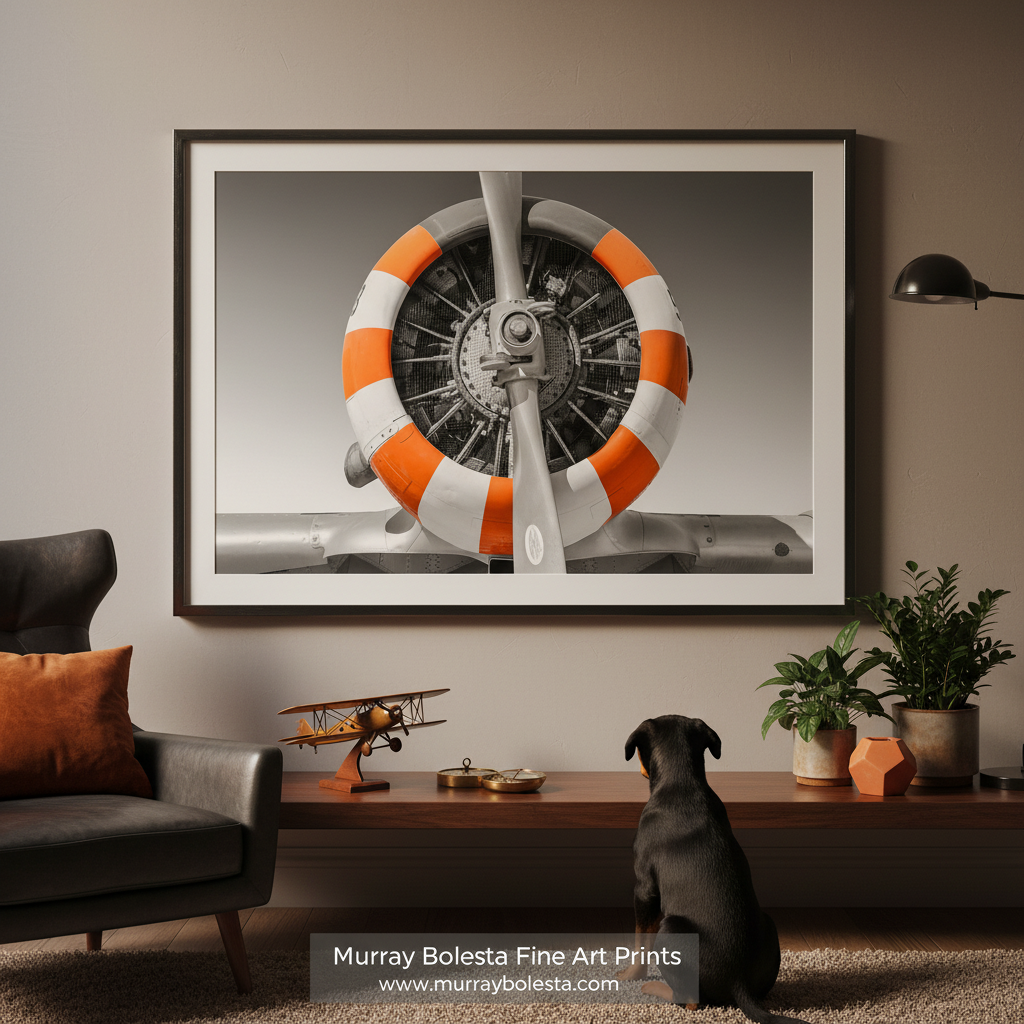 Propeller Plane WWII Military Warbird Aviation Decor by Murray Bolesta!